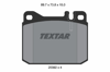 TEXTAR 2039204 - Fren Balatasi Ön - Mercedes W123