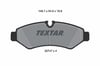 TEXTAR 2074701 - Fren Balatasi Arka - Mercedes W907-910