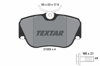 TEXTAR 2105503 - Fren Balatasi Ön - Mercedes W201 E30