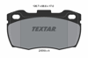 TEXTAR 2151902 - Fren Balatasi Ön - Bmw Defender 90/111