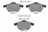 TEXTAR 2162402 - Fren Balatasi Ön - Vw Passat-a4