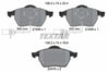 TEXTAR 2193801 - Fren Balatasi Ön - Vw Passat-a4-a6
