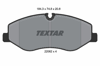TEXTAR 2206201 - Fren Balatasi Ön - Mercedes 447 Vito