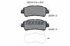 TEXTAR 2223501 - Fren Balatasi Ön - Japon Mazda 2 (dj, Dl)