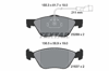 TEXTAR 2328902 - Fren Balatasi Ön - Fiat Alfa Romeo 147-156-fiat Marea