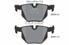 TEXTAR 2355001 - Fren Balatasi Arka - Bmw E90-e1-e92-e93-x1 E84