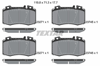 TEXTAR 2374502 - Fren Balatasi Ön - Mercedes W203-211-219-220
