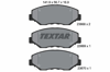 TEXTAR 2386801 - Fren Balatasi Ön - Japon Crv (rd) : Civic (fc) 1.6 17-