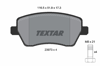 TEXTAR 2397301 - Fren Balatasi Ön - Mercedes Citan