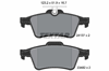 TEXTAR 2413701 - Fren Balatasi Arka - Ford Focus/vectra C/citroen / Ford/ Mazda/ Renault / Saab / Volvo