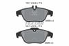 TEXTAR 2425301 - Fren Balatasi Arka - Mercedes W204-207-x204 Glk