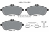 TEXTAR 2430601 - Fren Balatasi Ön - Mercedes W204-212-207