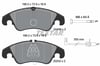 TEXTAR 2440903 - Fren Balatasi Ön - Vw A4-a5-a6-a7-q5