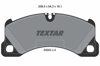 TEXTAR 2455301 - Fren Balatasi Ön - Vw Touareg-q7-cayenne