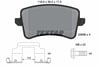 TEXTAR 2460602 - Fren Balatasi Arka - Vw A4-a5-q5