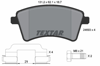 TEXTAR 2469301 - Fren Balatasi Ön - Renault Kangoo Iii/mercedes-benz/jitan