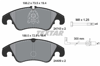 TEXTAR 2474301 - Fren Balatasi Ön - Vw A4-a5-a6-a7-q5