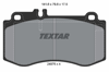 TEXTAR 2497601 - Fren Balatasi Ön - Mercedes W212-218