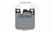 TEXTAR 2502901 - Fren Balatasi Arka - Bmw F20-f21-f22-f23-f30-f31-f34-4f32-f33-f36 ( M )