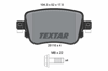 TEXTAR 2511003 - Fren Balatasi Arka - Vw Caddy-sharan-a1-q3