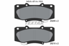TEXTAR 2520901 - Fren Balatasi Ön - Japon Hilux (ln105, Ln106) : 4 Runner (rn1) 92-95 : Land Cruiser (j9) 96-02
