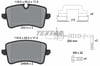 TEXTAR 2521404 - Fren Balatasi Arka - Vw A4-a5-a6-a8-q5