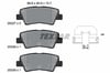 TEXTAR 2533703 - Fren Balatasi Arka - Kore Blue/i10/i40/elantra/ioniq/tucson/rio