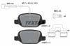 TEXTAR 2534701 - Fren Balatasi Arka - Fiat Fiat 500/panda/punto