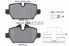 TEXTAR 2547801 - Fren Balatasi Arka - Bmw Mini R60-r61