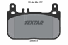 TEXTAR 2550501 - Fren Balatasi Ön - Mercedes 222