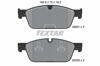 TEXTAR 2553101 - Fren Balatasi Ön - Mercedes W166-292