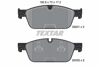 TEXTAR 2553103 - Fren Balatasi Ön - Mercedes W166-292