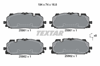 TEXTAR 2586101 - Fren Balatasi Ön - Vw A4-a5-q7