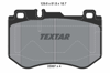 TEXTAR 2599701 - Fren Balatasi Ön - Mercedes W205-213