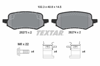 TEXTAR 2627301 - Fren Balatasi Arka - Ford Puma