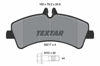 TEXTAR 2921702 - Fren Balatasi Arka - Mercedes W906 Sprinter-crafter