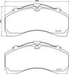 TEXTAR 2924601 - Fren Balata Seti, Diskli Fren On - Av Actros Mp2 / Mp3, Actros Mp4 / Mp5, Antos, Arocs, Atego, Axor I/ii, Econic Ii