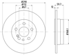 TEXTAR 92056900 - Fren Diski Arka - Mercedes W140