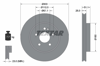 TEXTAR 92089905 - Fren Diski Ön - Mercedes W163