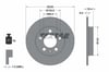 TEXTAR 92105803 - Fren Diski Arka - Vw Golf4-bora