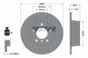 TEXTAR 92132903 - Fren Diski Arka - Bmw E81-e87