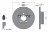 TEXTAR 92133003 - Fren Diski Arka - Bmw E81-e87-e90-e91-e92-e93