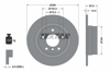 TEXTAR 92133103 - Fren Diski Arka - Bmw E81-e87-e90-e92
