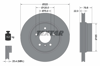 TEXTAR 92141603 - Fren Diski Arka - Bmw X3 E83-x3 E83 Lci