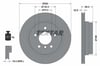 TEXTAR 92154903 - Fren Diski Arka - Bmw E81-e87-e87lci-e82-e90