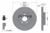 TEXTAR 92159903 - Fren Diski Ön - Vw A4-a5-q5