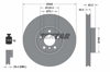 TEXTAR 92160905 - Fren Diski Ön - Bmw X5 E70-x5 F15-x6 E72-x6 F16