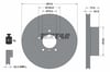 TEXTAR 92176105 - Fren Diski Ön - Bmw E90-e91-e92-e93-f30-f30 Lci-x1 E84