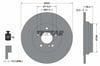 TEXTAR 92176503 - Fren Diski Arka - Mercedes W221