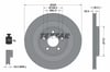 TEXTAR 92178005 - Fren Diski Arka - Volvo Jaguar S-type Ii (x200)